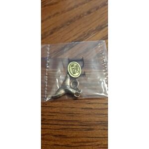 Gold-tone Whale Tale Charm from Diamonds International